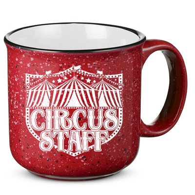 Vintage Circus Staff  15oz Campfire Ceramic Mug