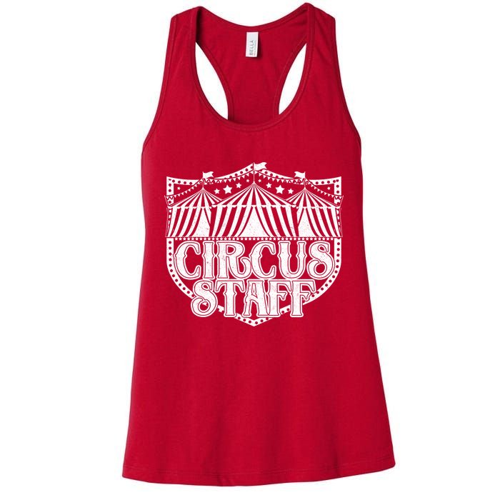 Vintage Circus Staff  Womens Tank Top