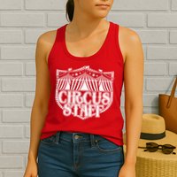 Vintage Circus Staff  Womens Tank Top