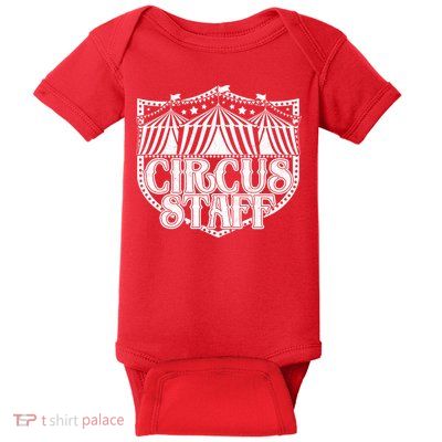Vintage Circus Staff  Baby Bodysuit