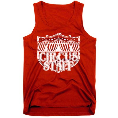 Vintage Circus Staff  Tank Top