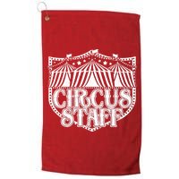 Vintage Circus Staff  Platinum Collection Golf Towel