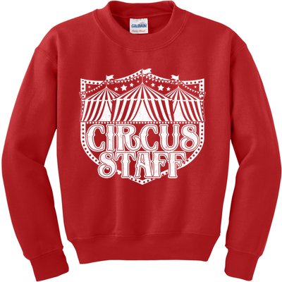 Vintage Circus Staff  Kids Sweatshirt