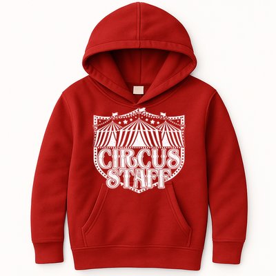 Vintage Circus Staff  Kids Hoodie