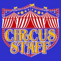 Vintage Circus Staff Carnival Womens Tank Top