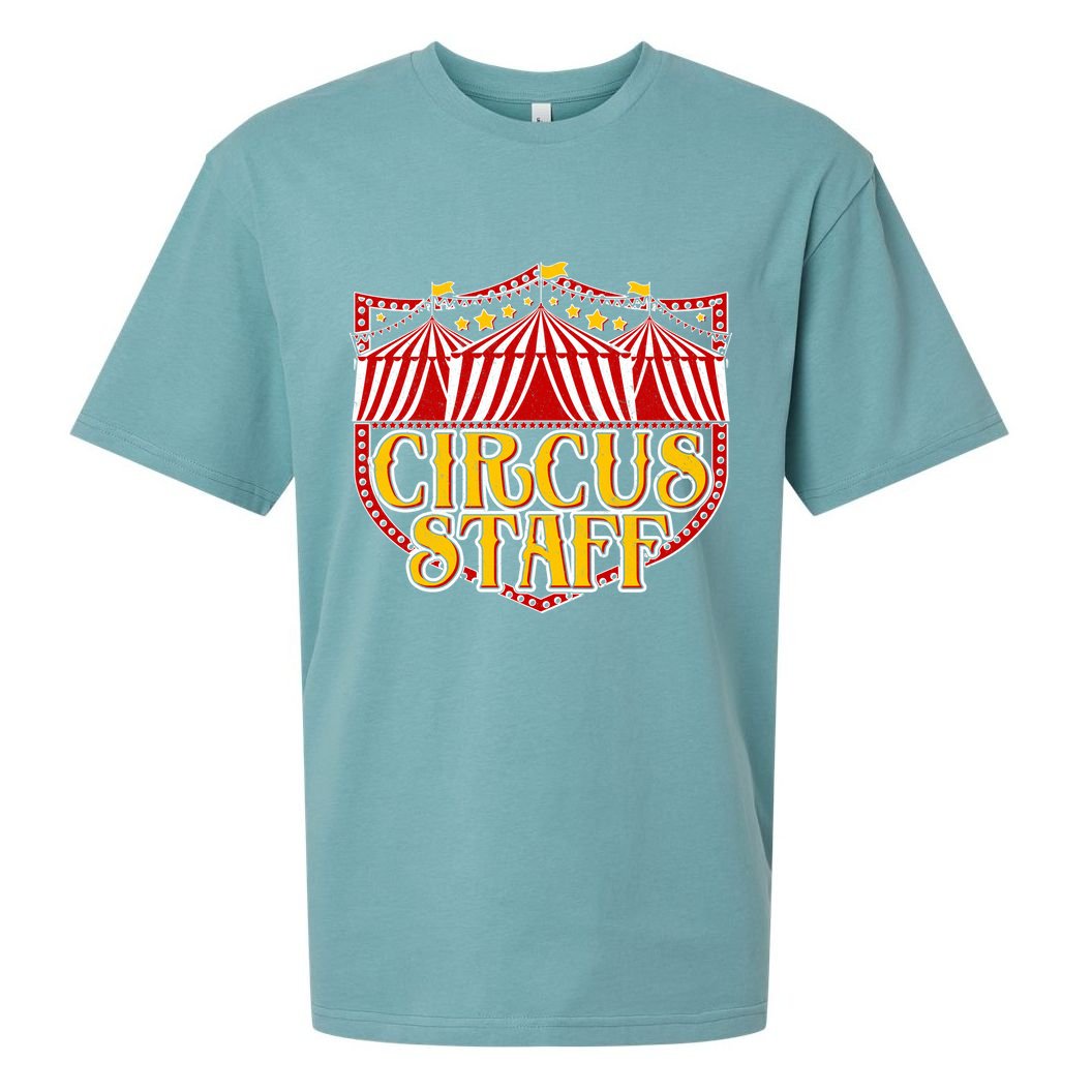 Vintage Circus Staff Carnival Sueded Cloud Jersey T-Shirt