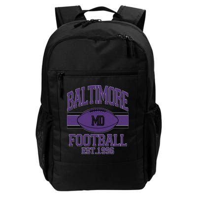 Vintage Classic Baltimore Maryland Ravens Football EST1996 Backpack