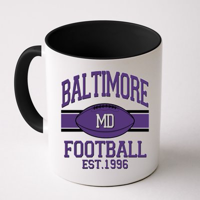 Vintage Classic Baltimore Maryland Ravens Football EST1996 Mug
