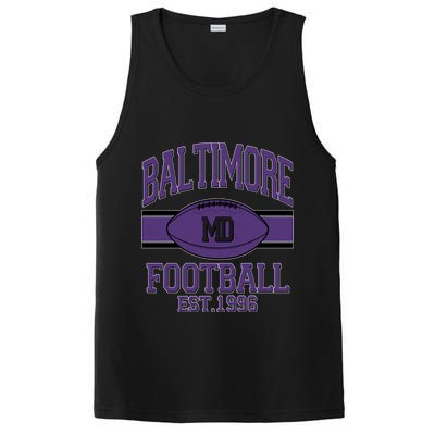 Vintage Classic Baltimore Maryland Ravens Football EST1996 PosiCharge Competitor Tank