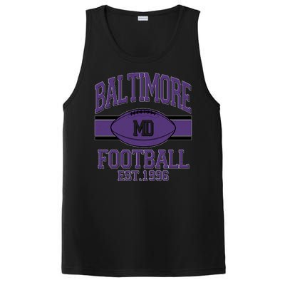 Vintage Classic Baltimore Maryland Ravens Football EST1996 PosiCharge Competitor Tank