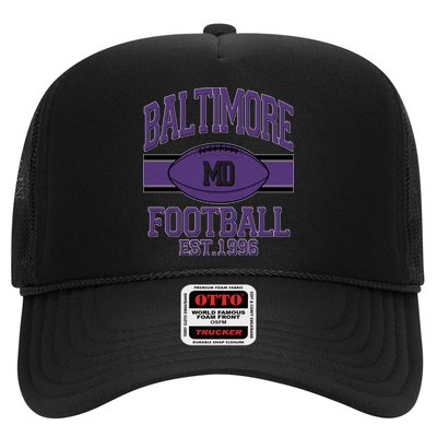 Vintage Classic Baltimore Maryland Ravens Football EST1996 Trucker Hat