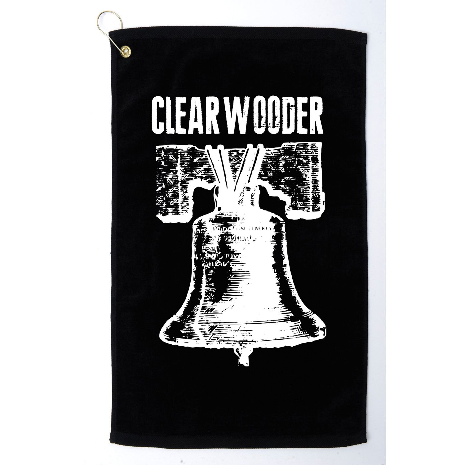 Vintage Clearwooder Bell Clearwater Philly Baseball  Golf Towel