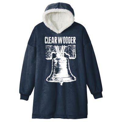 Vintage Clearwooder Bell Clearwater Philly Baseball  Hooded Wearable Blanket