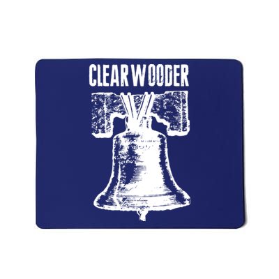 Vintage Clearwooder Bell Clearwater Philly Baseball  Mousepad