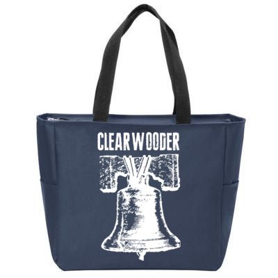 Vintage Clearwooder Bell Clearwater Philly Baseball  Zip Tote Bag