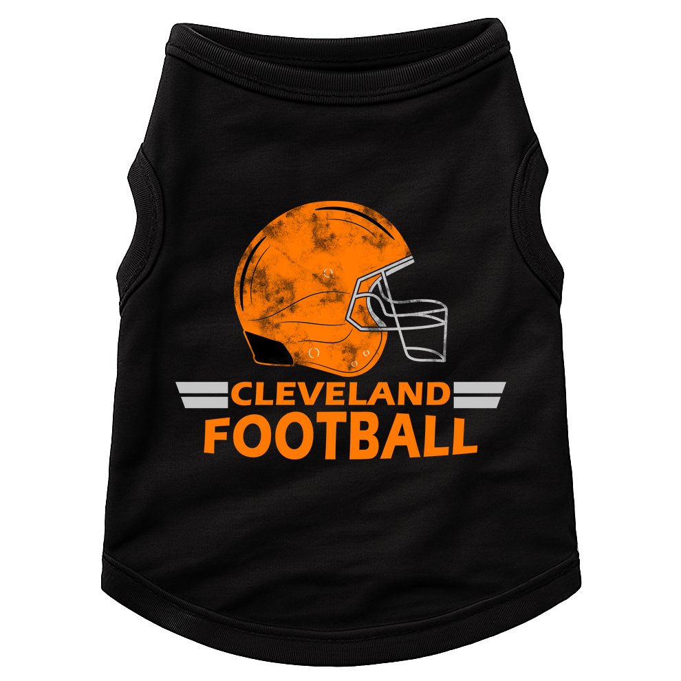 Vintage Cleveland Football Helmet Doggie Tank