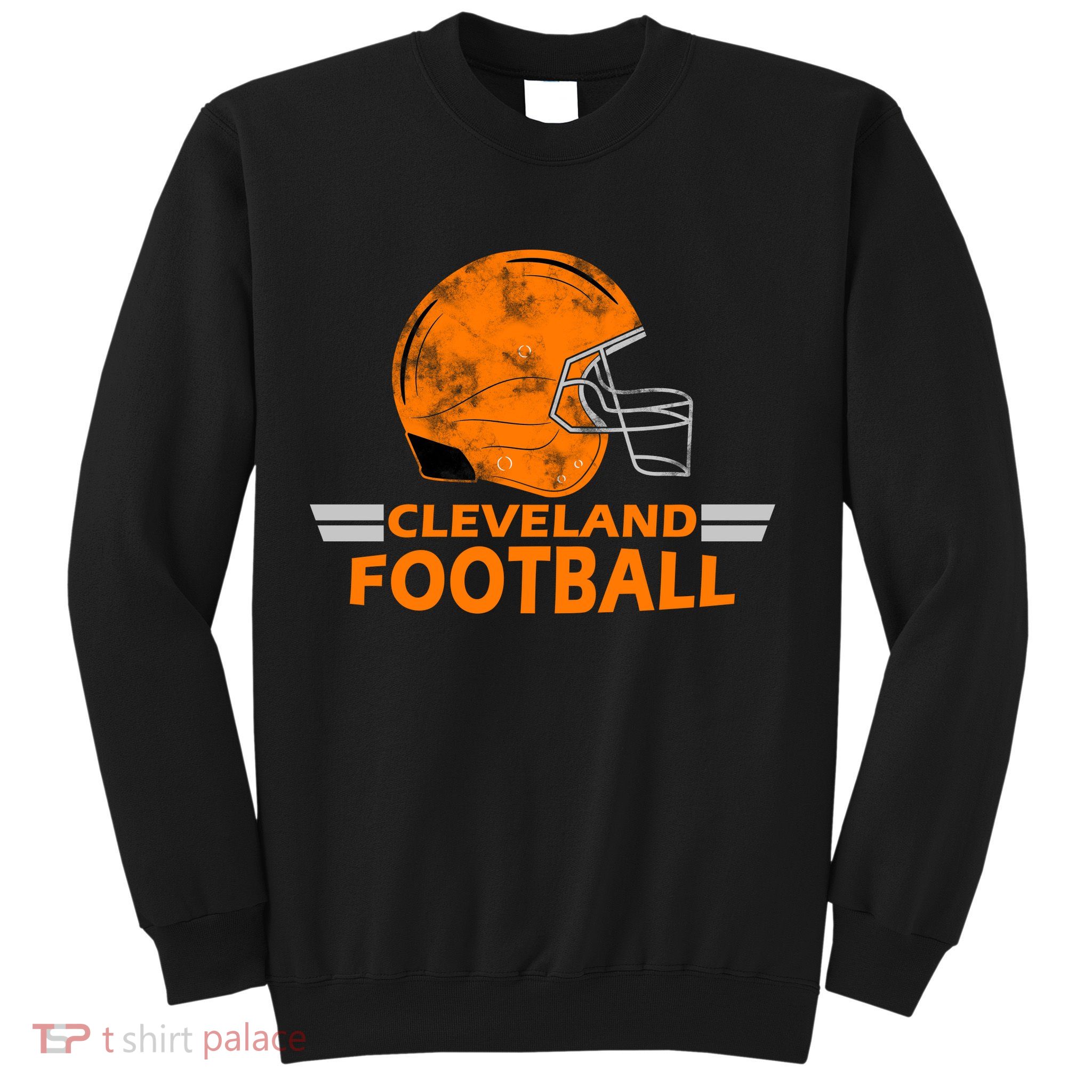 Vintage Cleveland Football Helmet Sweatshirt