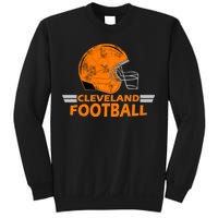 Vintage Cleveland Football Helmet Sweatshirt