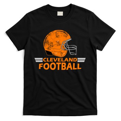 Vintage Cleveland Football Helmet T-Shirt