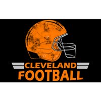 Vintage Cleveland Football Helmet Bumper Sticker