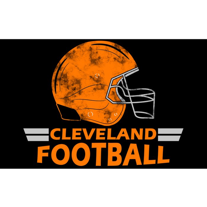 Vintage Cleveland Football Helmet Bumper Sticker