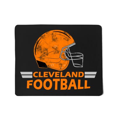 Vintage Cleveland Football Helmet Mousepad