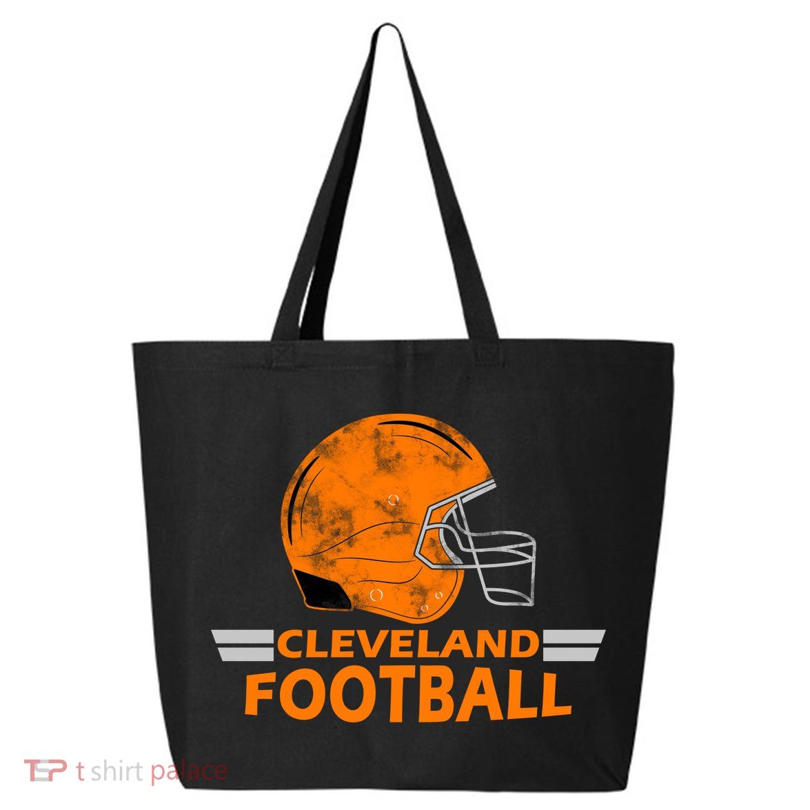 Vintage Cleveland Football Helmet 25L Jumbo Tote