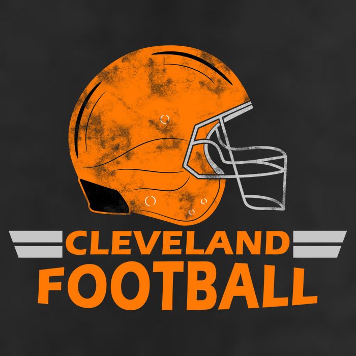 Vintage Cleveland Football Helmet Trucker Hat