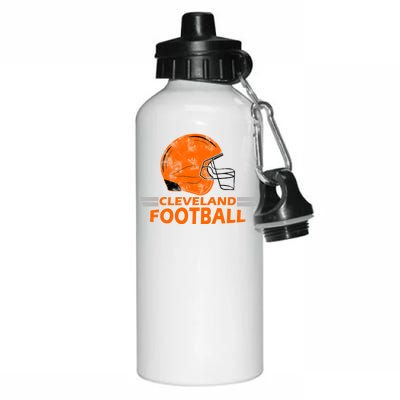 Vintage Cleveland Football Helmet Aluminum Water Bottle