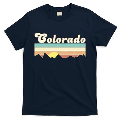 Vintage Colorado Mountain Sunset T-Shirt