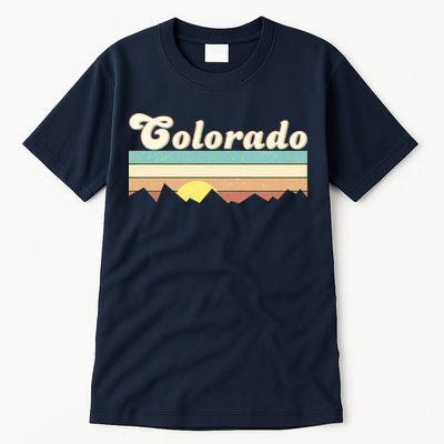 Vintage Colorado Mountain Sunset Tall T-Shirt