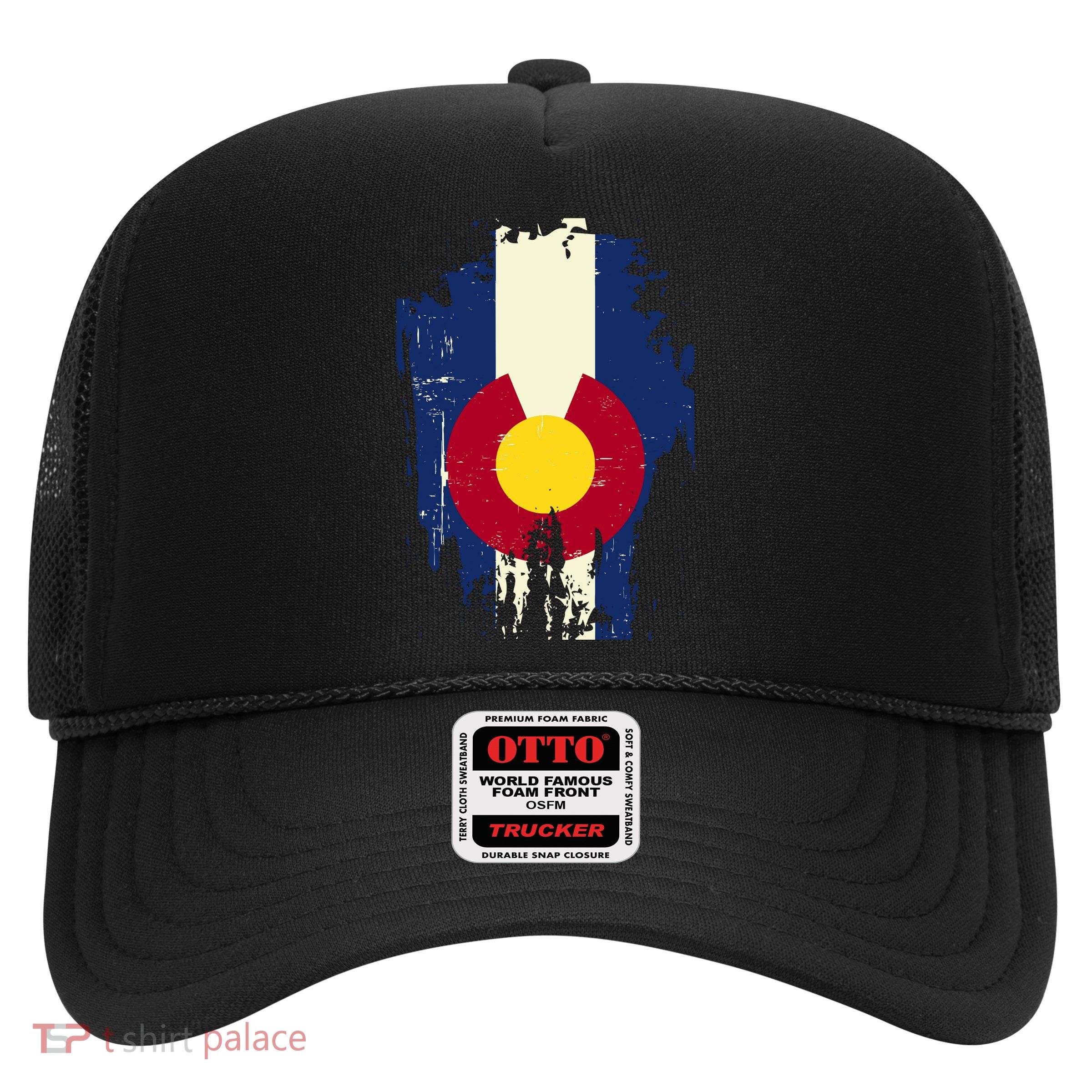 Vintage Colorado State Upside Down Flag Trucker Hat