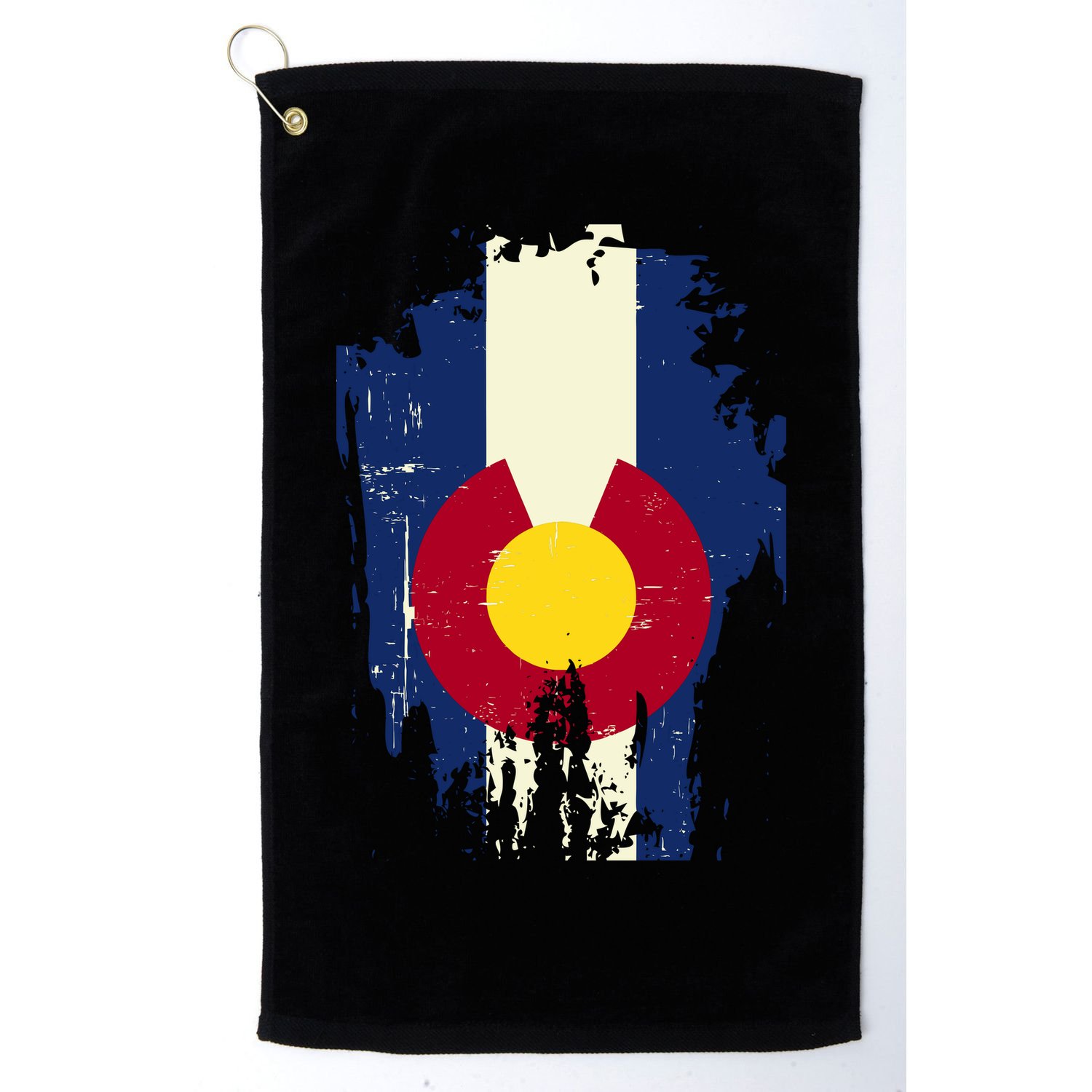 Vintage Colorado State Upside Down Flag Golf Towel