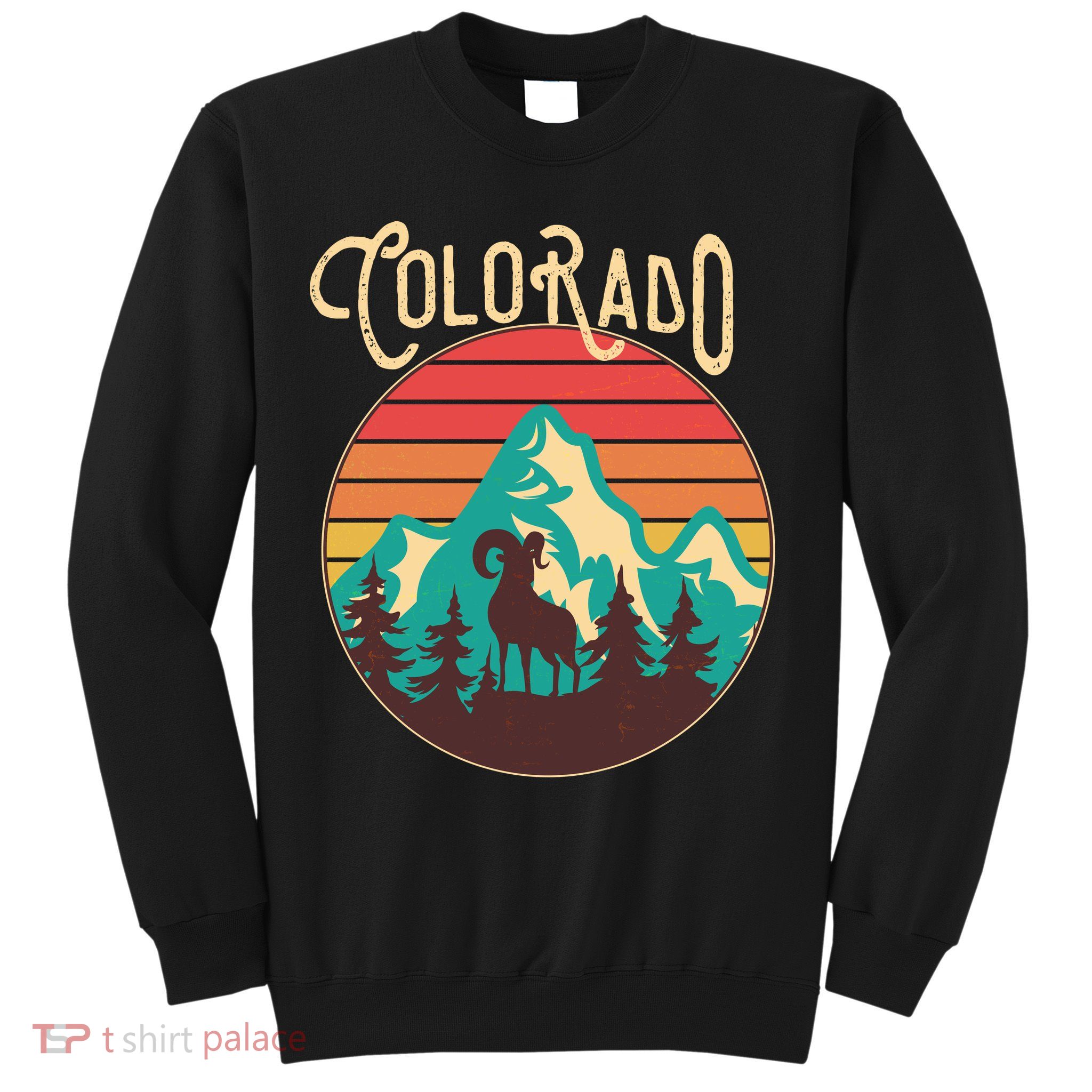 Vintage Colorado Wilderness Emblem Sweatshirt