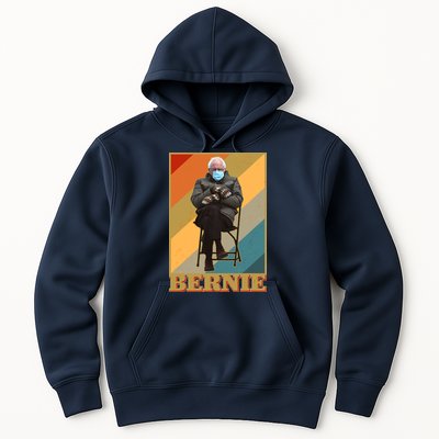 Vintage Colorful Bernie Sanders Mittens Meme Hoodie