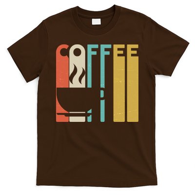 Vintage Colors Coffee Cup Logo T-Shirt