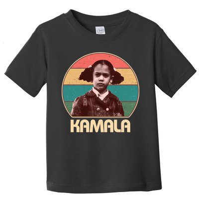 Vintage Colors Kamala Harris Childhood Photo Toddler T-Shirt