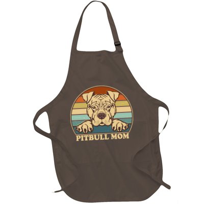 Vintage Colors Pitbull Mom Apron