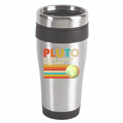 Vintage Colors Pluto Never Forget 1930-2006 16oz Travel Tumbler
