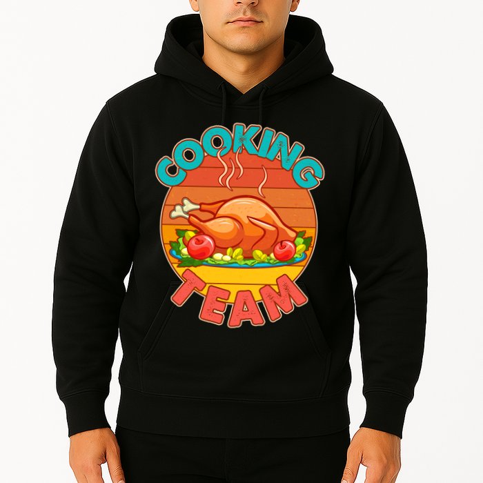 Vintage Cooking Team Emblem Hoodie