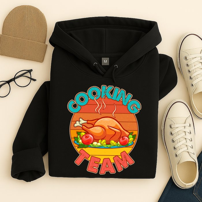 Vintage Cooking Team Emblem Hoodie