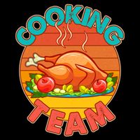Vintage Cooking Team Emblem Hoodie