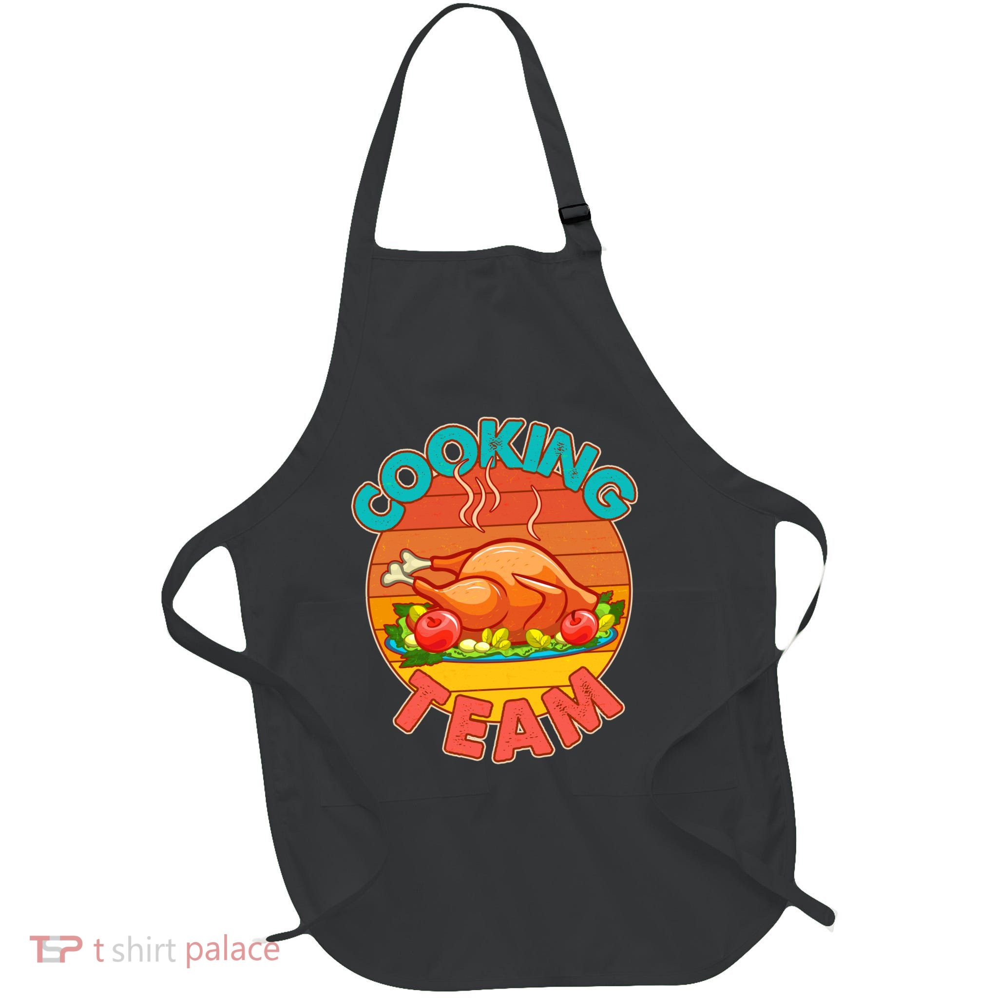 Vintage Cooking Team Emblem Apron