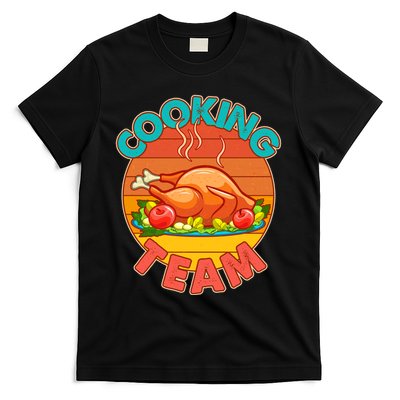 Vintage Cooking Team Emblem T-Shirt