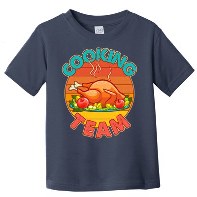 Vintage Cooking Team Emblem Toddler T-Shirt