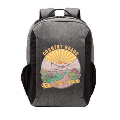 Vintage Country Roads Take Me Home  Vector Backpack