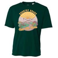 Vintage Country Roads Take Me Home  Cooling Performance Crew T-Shirt