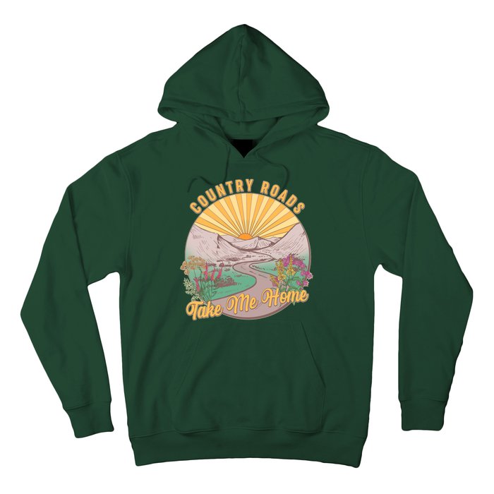 Vintage Country Roads Take Me Home  Hoodie