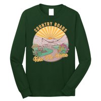 Vintage Country Roads Take Me Home  Long Sleeve Shirt