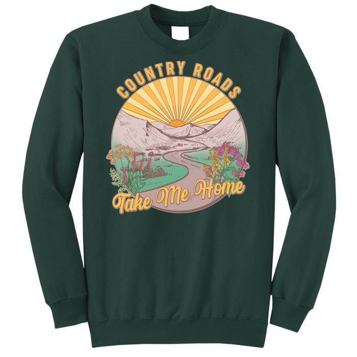 Vintage Country Roads Take Me Home  Sweatshirt